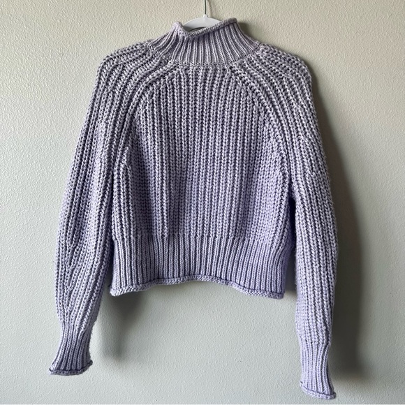 H&M Cropped Chunky Knit Sweater - Picture 3 of 7